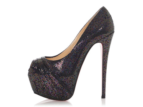 Christian Louboutin Multicolor Highness Platform Pumps