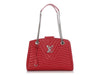 Louis Vuitton Red New Wave Chain Tote