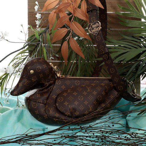 Louis Vuitton x Nigo Monogram Duck Bag