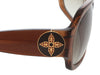 Louis Vuitton Brown Speckled Ursula Strass Sunglasses