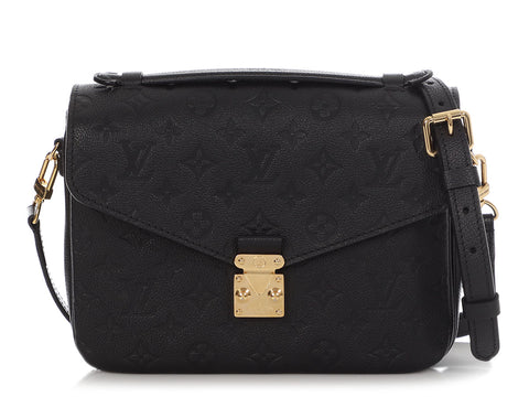 Louis Vuitton Black Monogram Empreinte Pochette Métis