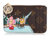 Louis Vuitton Monogram 2023 Christmas Animation Romy Card Holder