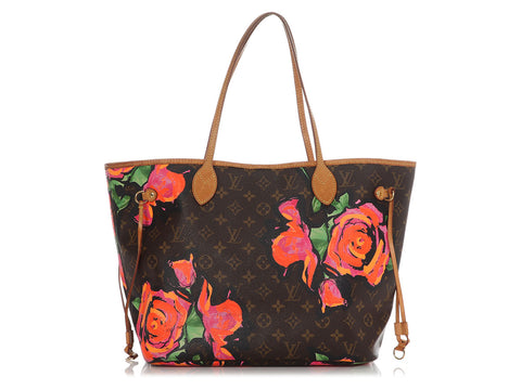 Louis Vuitton Monogram Roses Neverfull MM