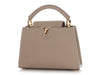 Louis Vuitton Galet Taurillon Capucines PM