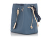 Louis Vuitton Blue LockMe Bucket Bag