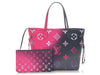 Louis Vuitton Midnight Fuchsia Giant Spring In The City Neverfull MM NM