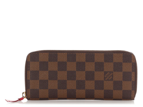 Louis Vuitton Damier Ebène Clemence Wallet