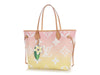 Louis Vuitton LE Pink and Yellow By the Pool Neverfull MM