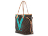 Louis Vuitton Turquoise V Neverfull MM