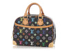 Louis Vuitton Black Multicolore Monogram Trouville