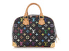 Louis Vuitton Black Multicolore Monogram Trouville