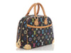 Louis Vuitton Black Multicolore Monogram Trouville