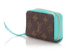 Louis Vuitton Monogram Cyan Zippy Multicartes