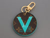 Louis Vuitton Turquoise V Illustré Bag Charm