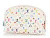 Louis Vuitton White Multicolore Monogram Cosmetic Pouch