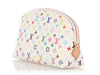 Louis Vuitton White Multicolore Monogram Cosmetic Pouch