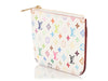 Louis Vuitton White Multicolore Monogram Key Pouch