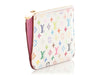 Louis Vuitton White Multicolore Monogram Key Pouch