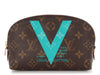 Louis Vuitton Turquoise V Cosmetic Pouch