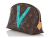 Louis Vuitton Turquoise V Cosmetic Pouch