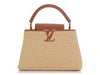 Louis Vuitton Raffia Capucines PM