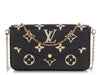 Louis Vuitton Black Monogram Empreinte Félicie Pochette