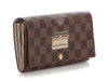 Louis Vuitton Damier Ebène Trunks and Locks Sarah Wallet