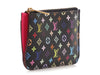 Louis Vuitton Noir Multicolore Monogram Poche Clés/Key Pouch