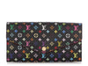 Louis Vuitton Noir Multicolore Monogram Sarah Wallet