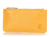 Louis Vuitton Yellow Epi Key Case