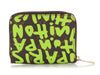 Louis Vuitton Green Graffiti Zippy Coin Purse