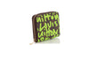 Louis Vuitton Green Graffiti Zippy Coin Purse