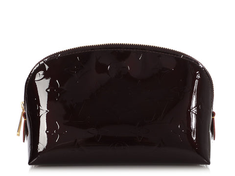 Louis Vuitton Amarante Vernis Cosmetic Pouch