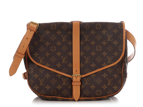 Louis Vuitton Monogram Saumur 35