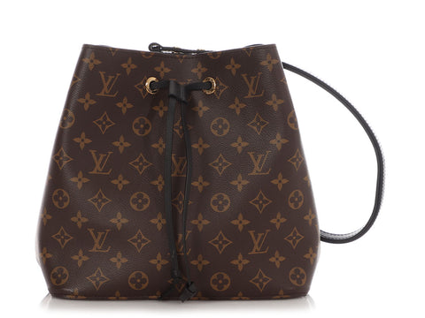 Louis Vuitton Monogram and Black NéoNoé MM