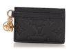 Louis Vuitton Black Empreinte Charms Card Holder