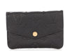 Louis Vuitton Black Monogram Empreinte Recto Verso Key Pouch