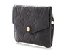 Louis Vuitton Black Monogram Empreinte Recto Verso Key Pouch