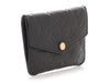 Louis Vuitton Black Monogram Empreinte Recto Verso Key Pouch