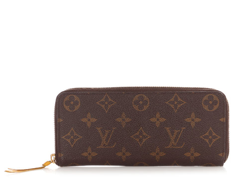 Louis Vuitton Monogram and Mimosa Clémence Wallet