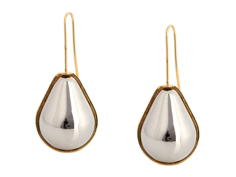 Loewe Gold and Silver Vermeer Earrings