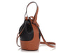 Loewe Small Black and Tan Balloon Bag