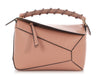 Loewe Small Dusty Pink Puzzle Edge Bag