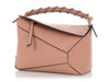 Loewe Small Dusty Pink Puzzle Edge Bag