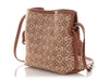 Loewe Brown Fabric Bolso Flamenco