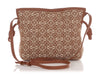 Loewe Brown Fabric Bolso Flamenco