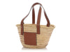 Loewe Small Raffia Basket Bag