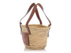 Loewe Small Raffia Basket Bag