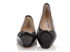 Manolo Blahnik Black Ballerina Flats