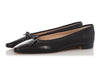 Manolo Blahnik Black Ballerina Flats